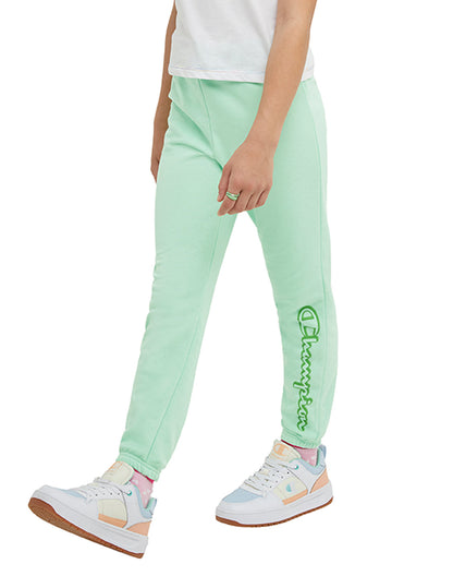 Jogger Powerblend con Logo Script para Niña