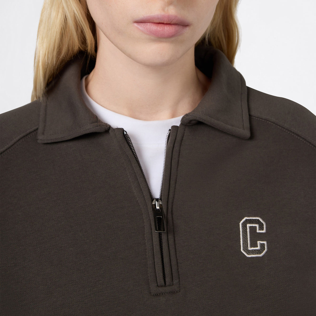 Sudadera Half Zip Champion para Mujer