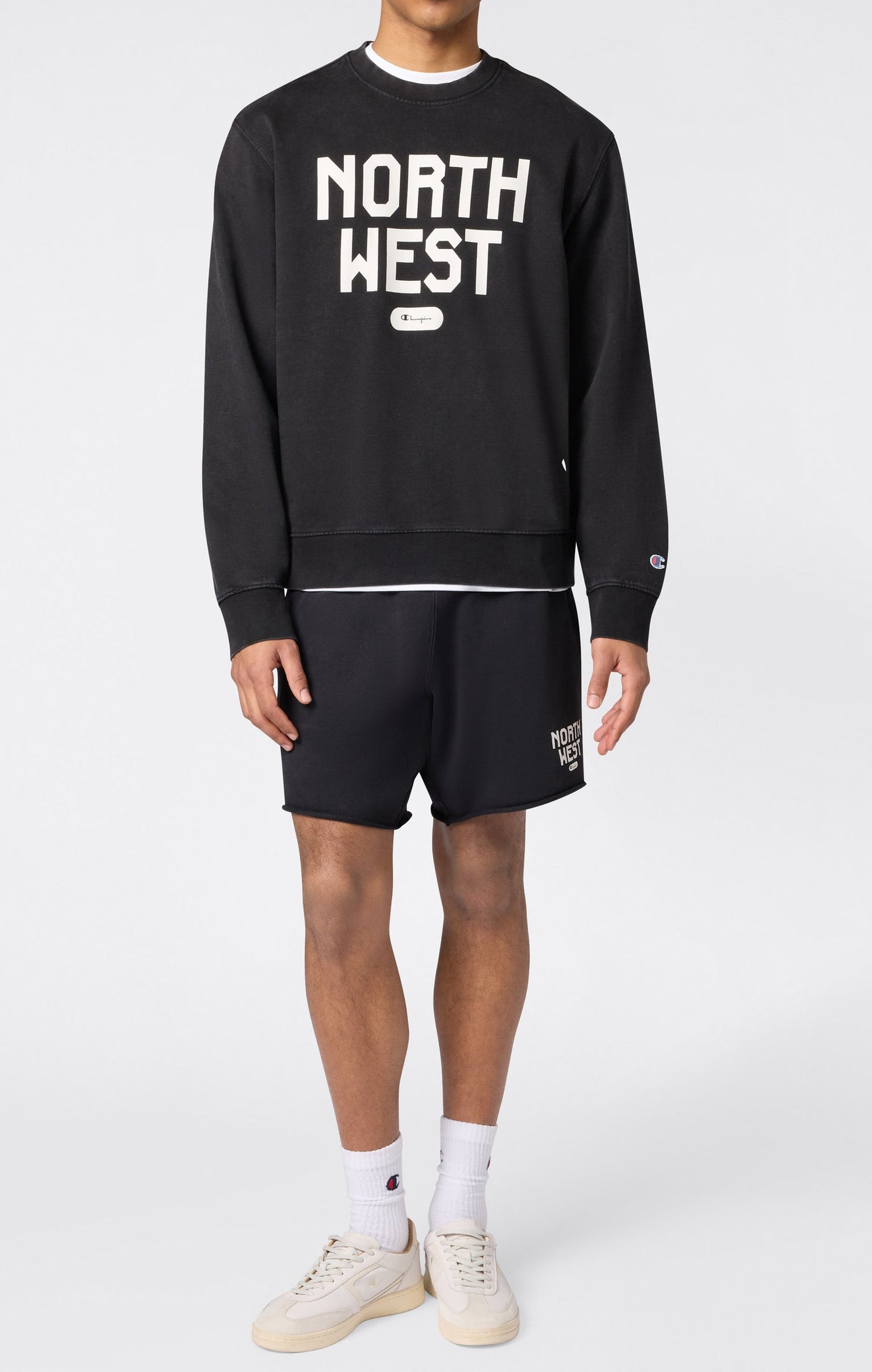 Sudadera de Cuello Redondo para Hombre