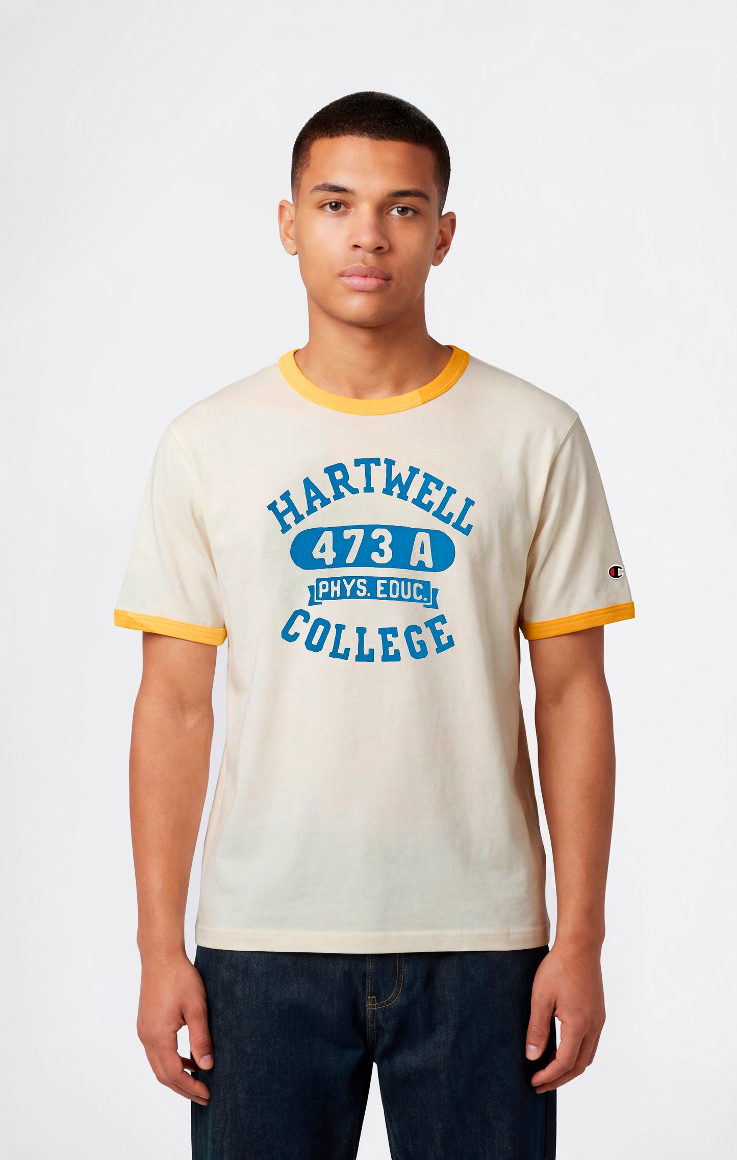 Playera Ringer Champion para Hombre