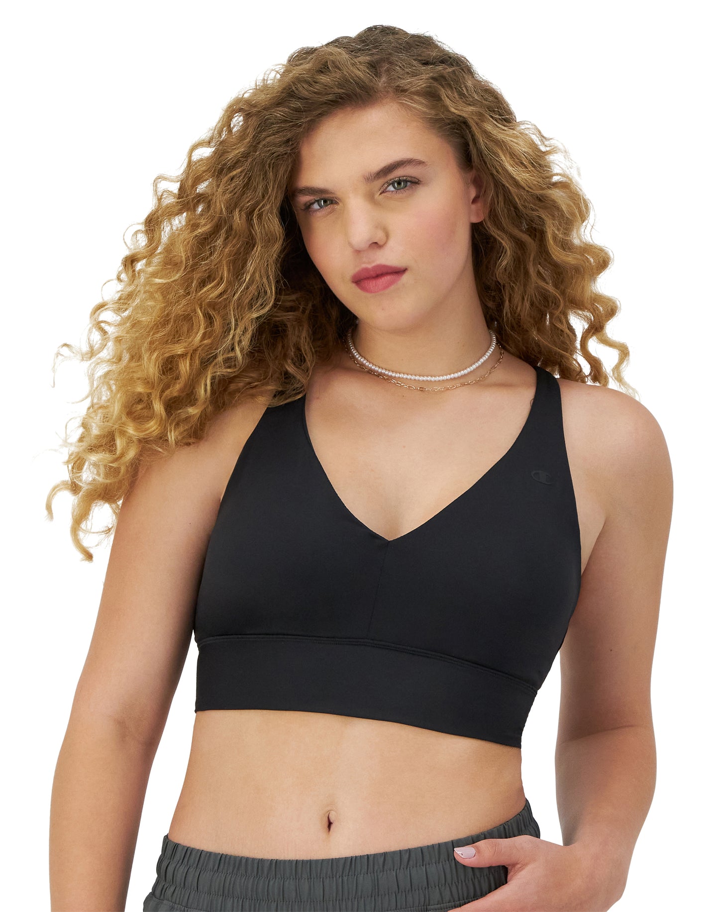 Soft Touch Longline Strappy Bra