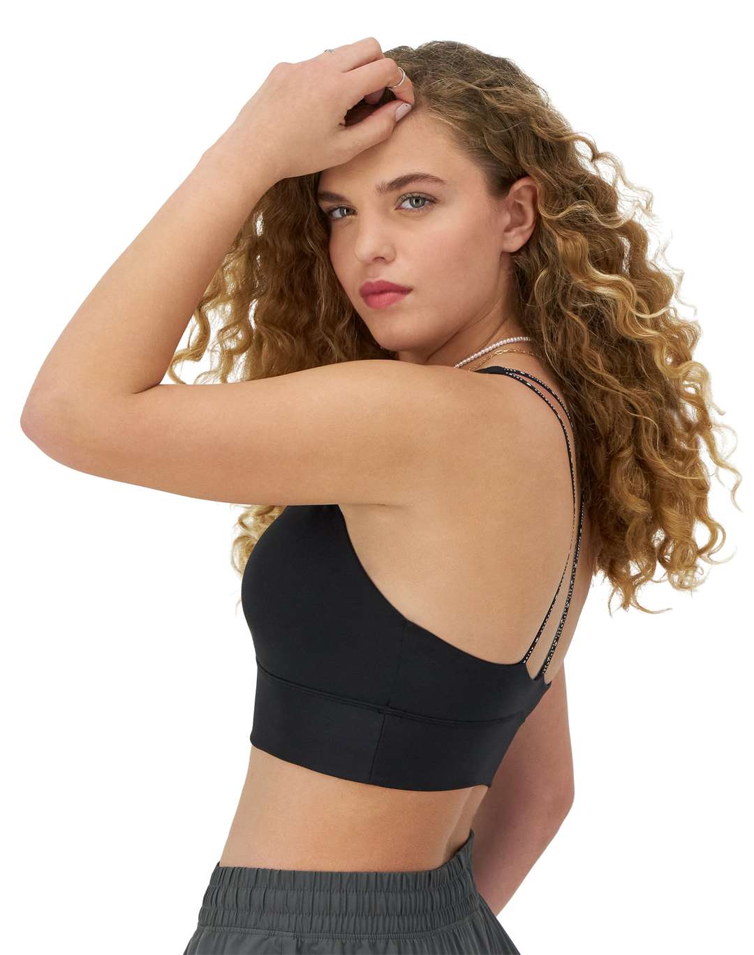 Top Deportivo Soft Touch Longline Strappy para Mujer