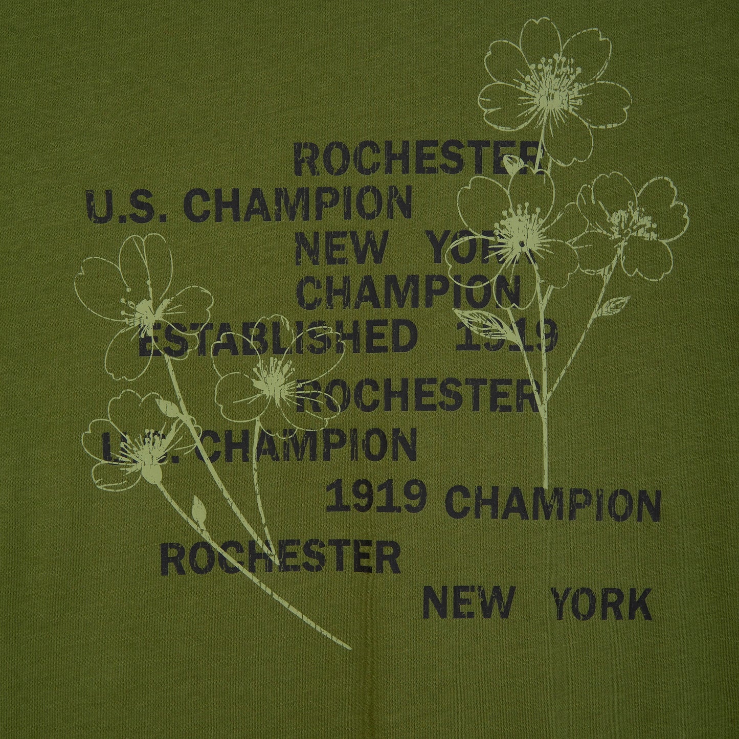 Playera Champion Floral para Mujer