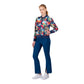 Chamarra Bomber Tropical Mujer