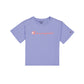 Playera Clásica Logo "Champion" Kids