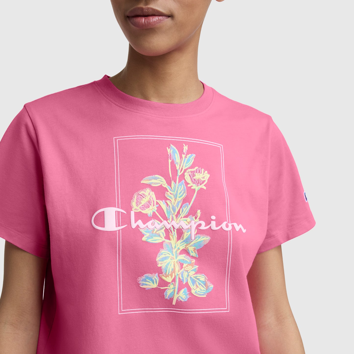 Playera Champion Painted Bouquet para Mujer