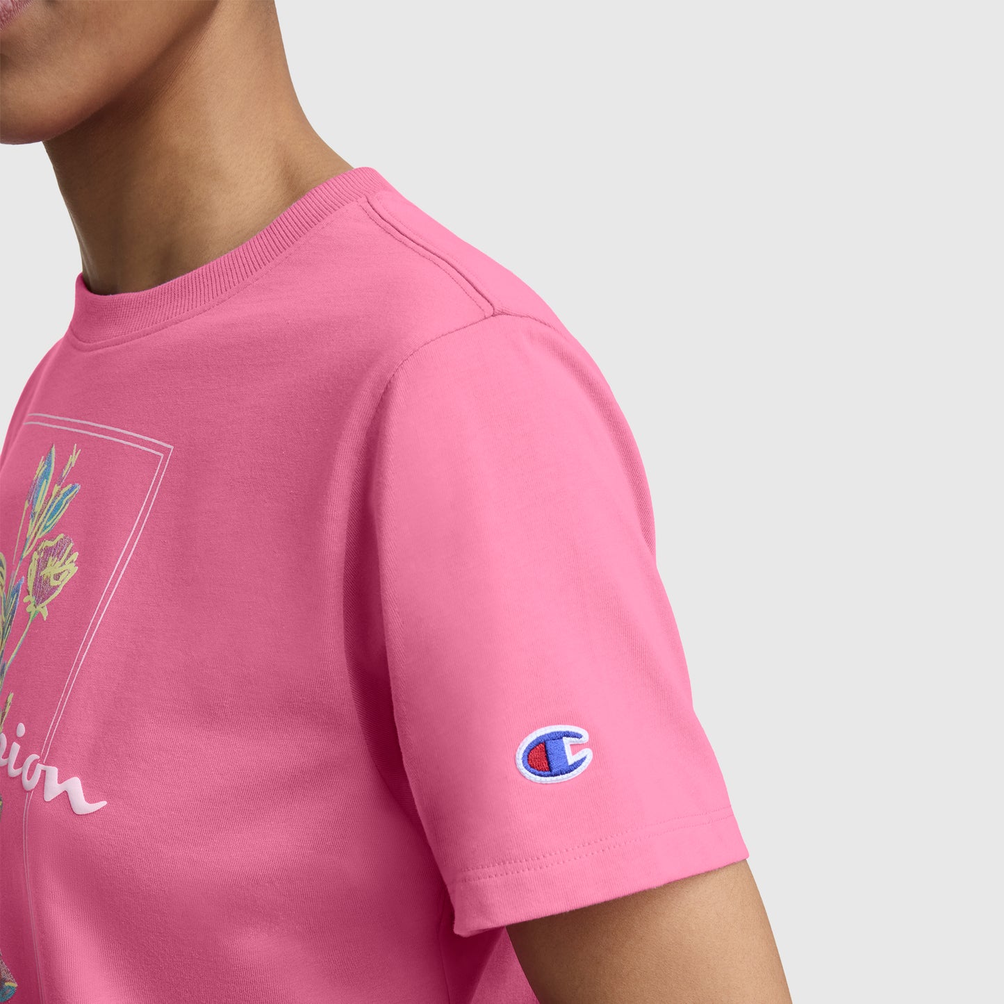 Playera Champion Painted Bouquet para Mujer
