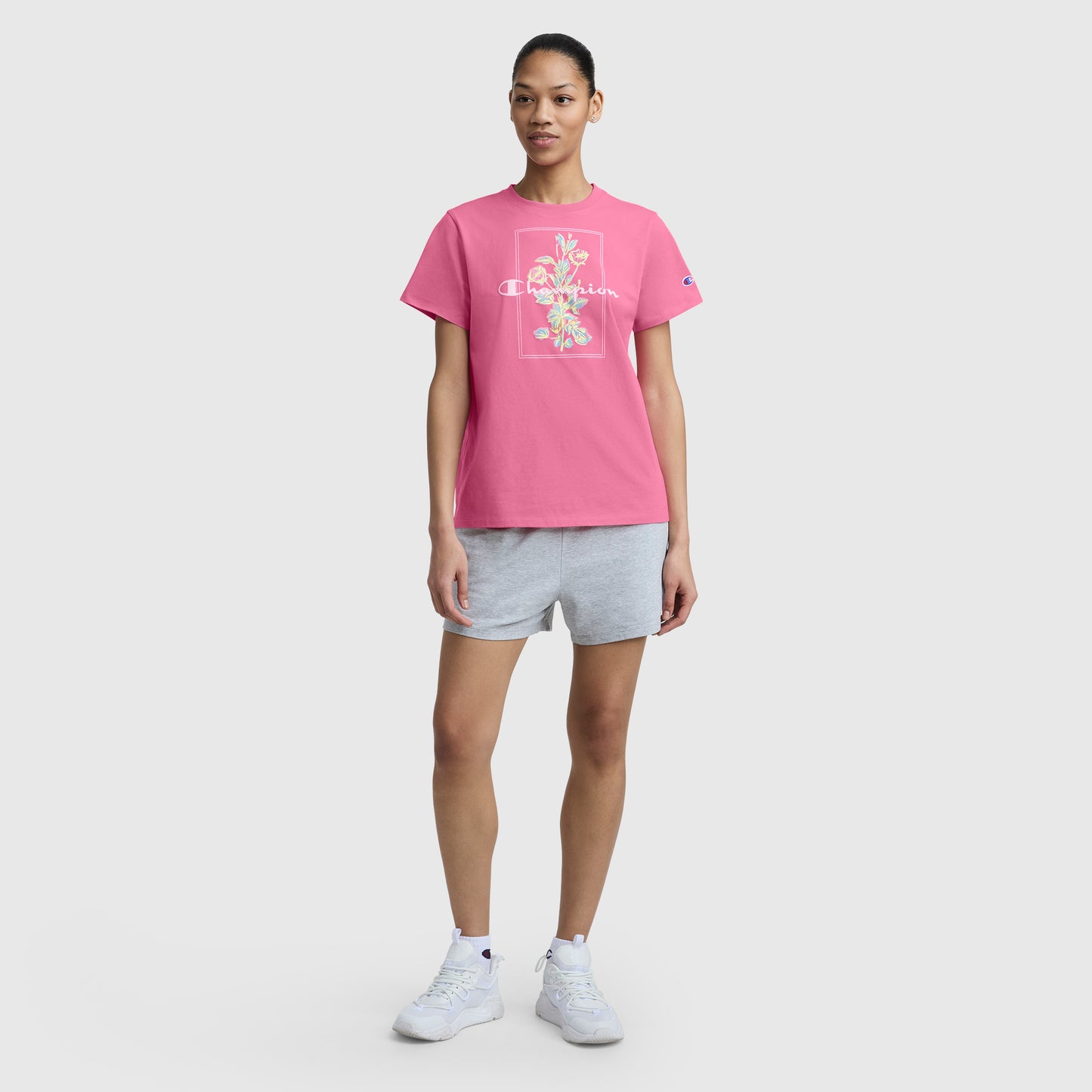 Playera Champion Painted Bouquet para Mujer