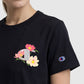 Playera Champion Floral Mesh para Mujer
