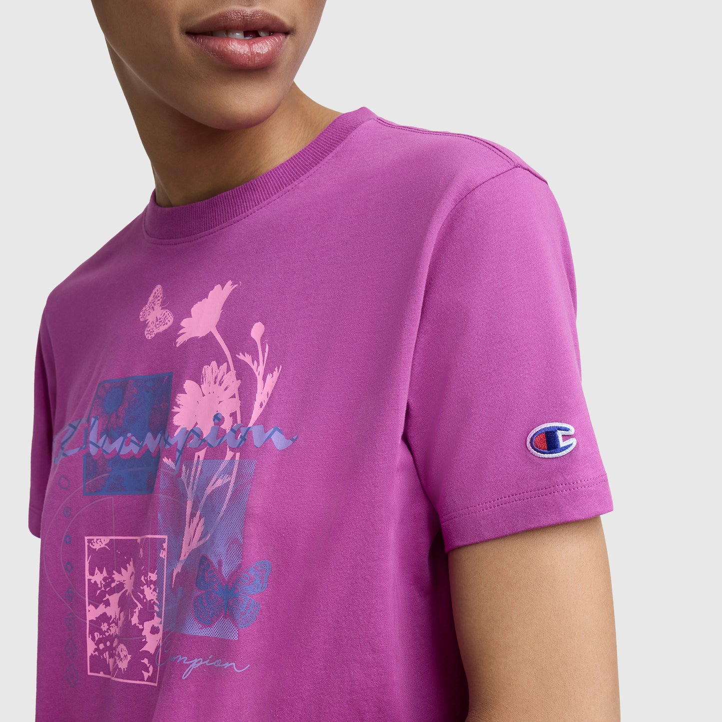 Playera Champion Butterfly Collage para Mujer