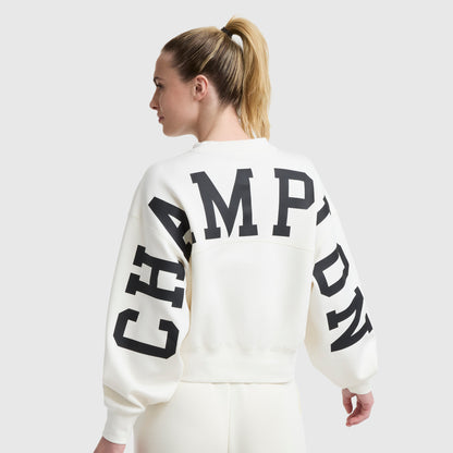 Sudadera Cuello Redondo Endzone Champion para Mujer