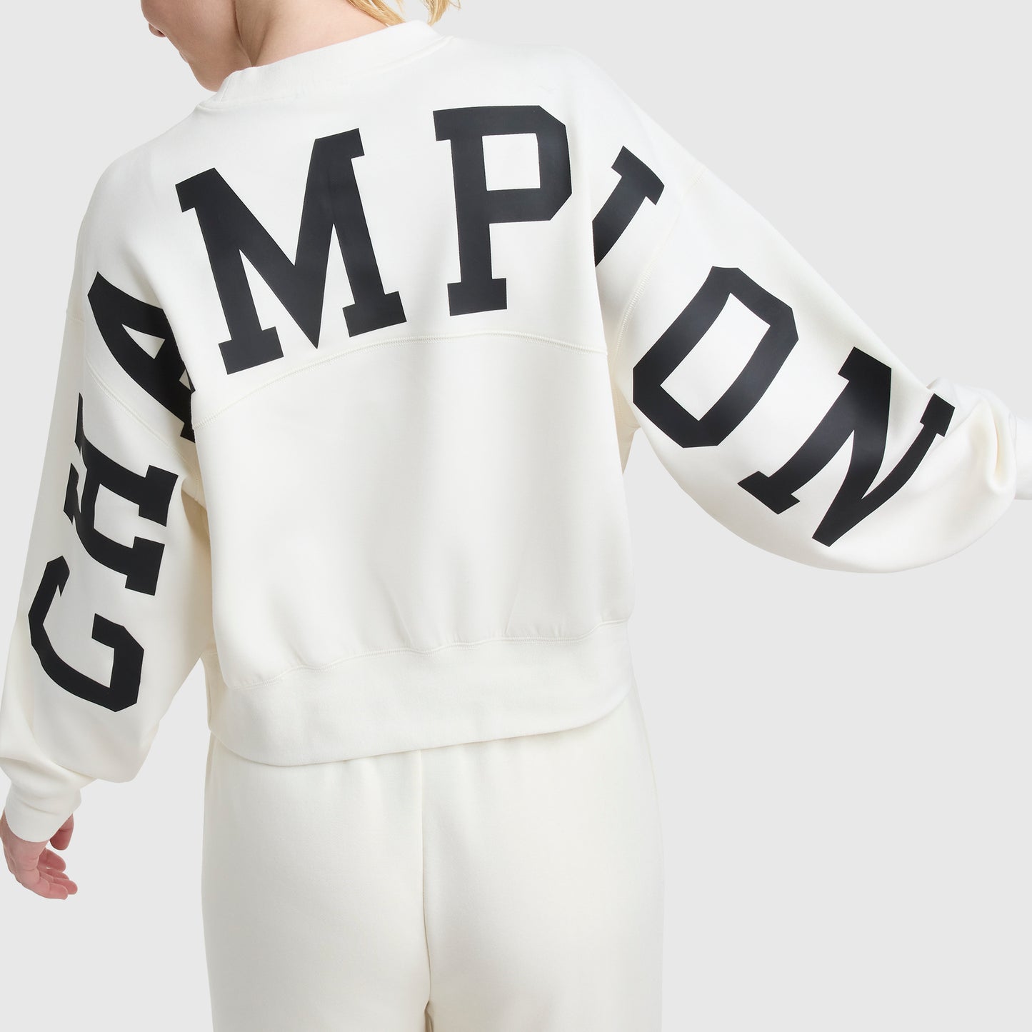 Sudadera Cuello Redondo Endzone Champion para Mujer