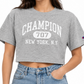 Playera Champion Off Shoulder para Mujer