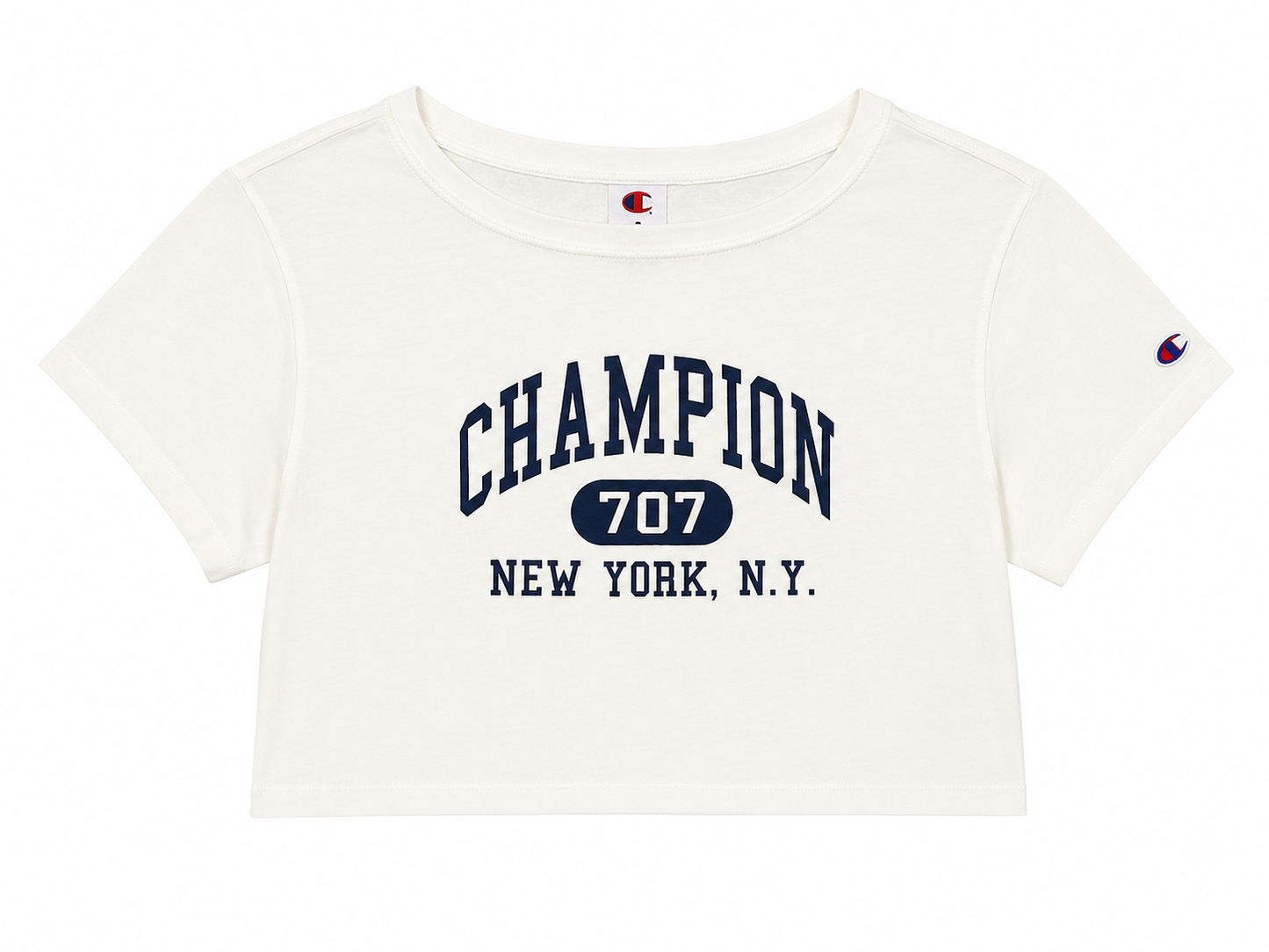 Playera Champion Off Shoulder para Mujer