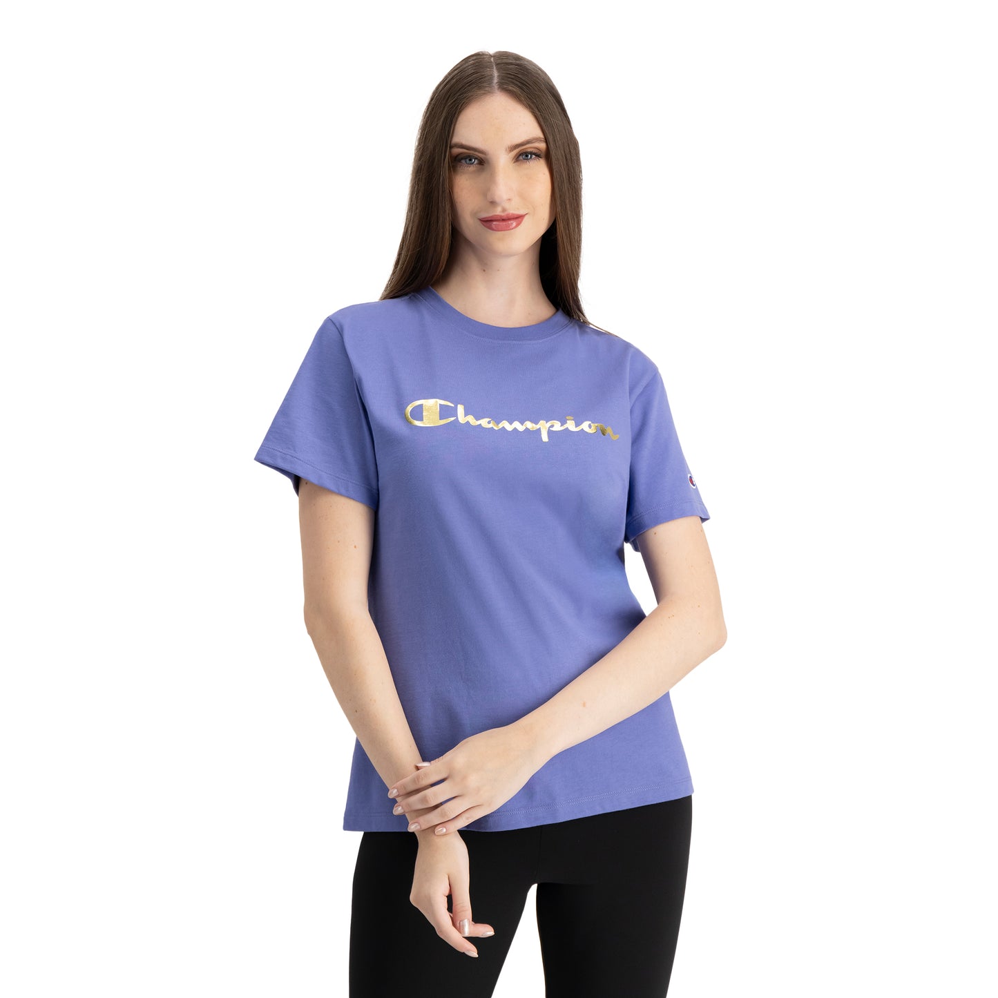 Playera Foil logo Script