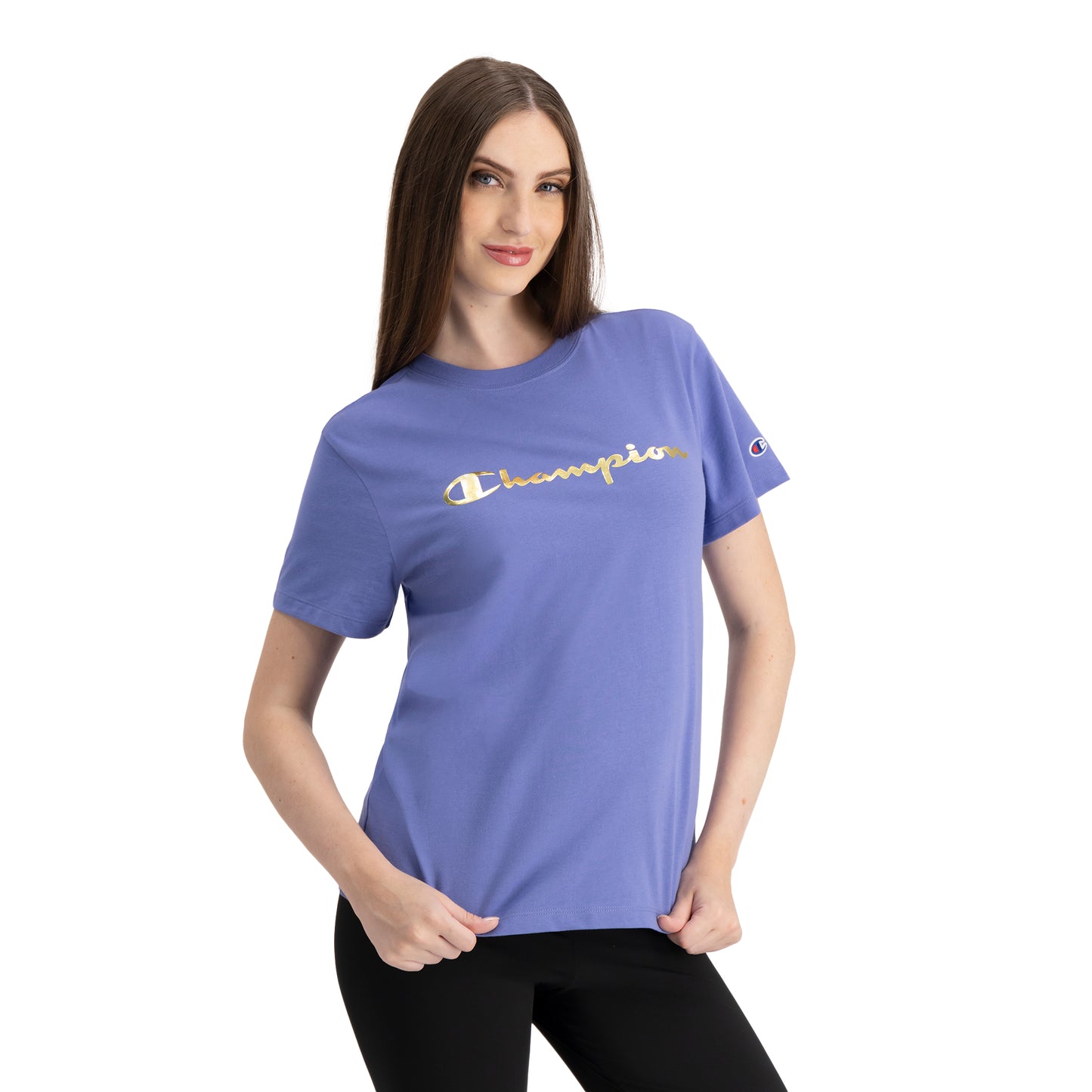 Playera Foil logo Script