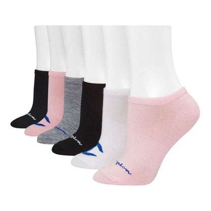 Calcetines Super No Show Multilogo 6P para Mujer