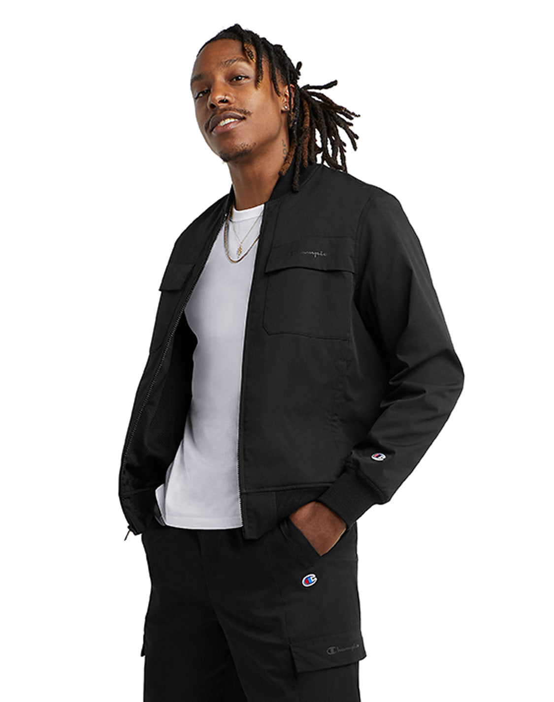 Chamarra Para Hombre Lightweight Bomber Jacket Champion