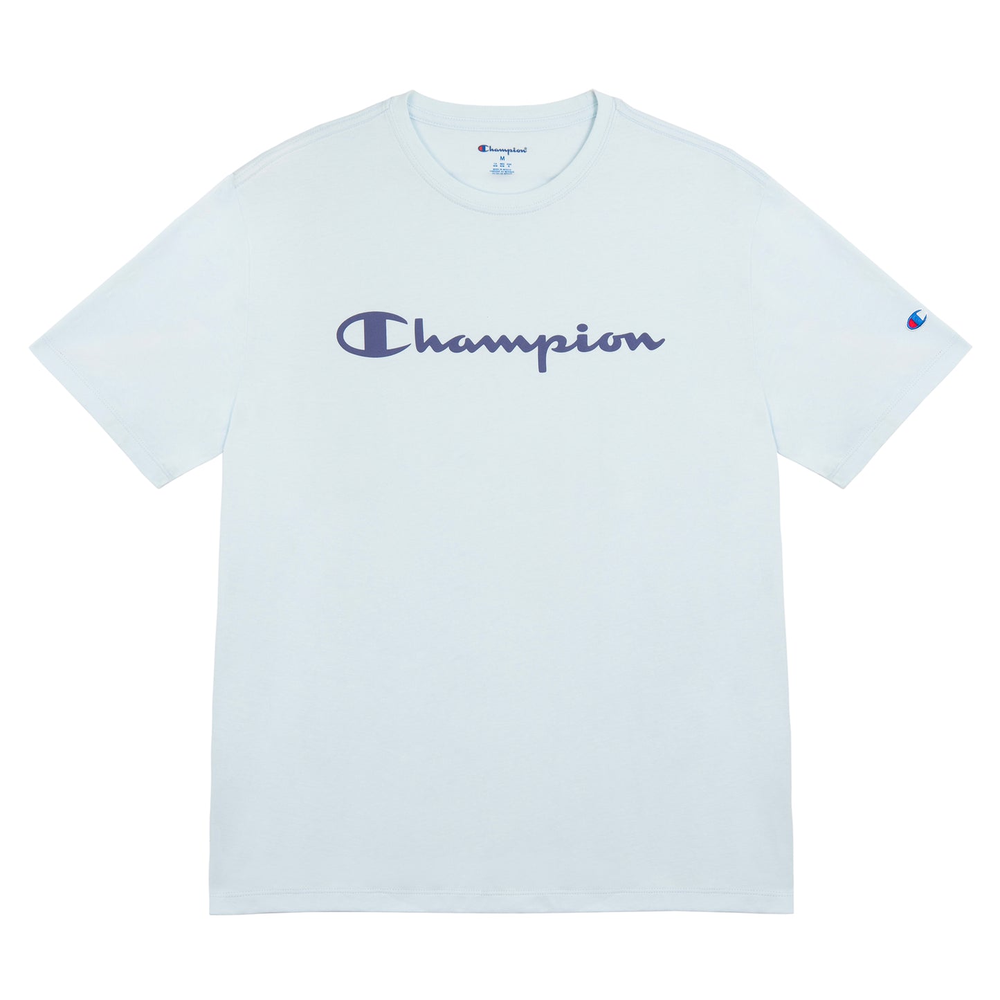 Playera Champion Script para Hombre