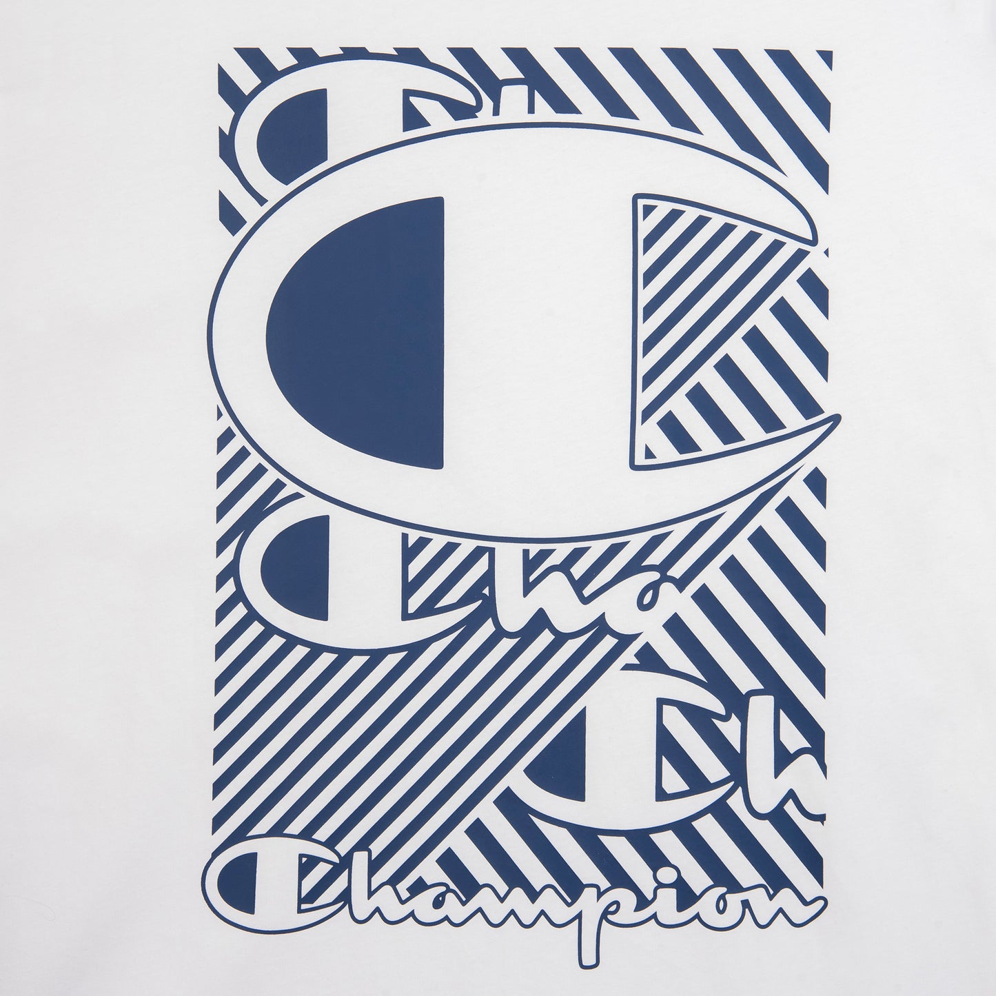 Playera Champion Script Intersect para Hombre