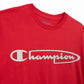 Playera Champion Script para Hombre