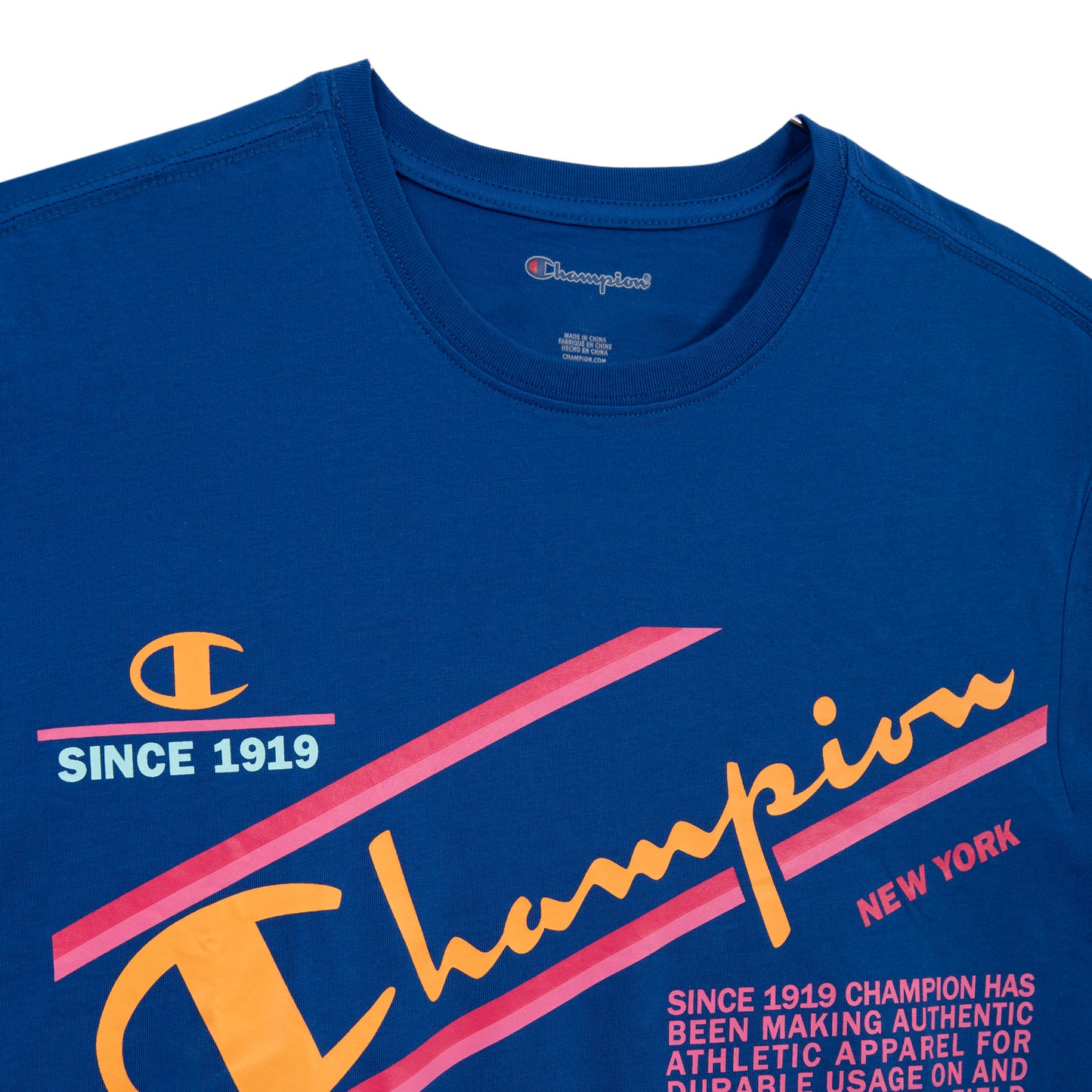 Playera Champion Retro para Hombre