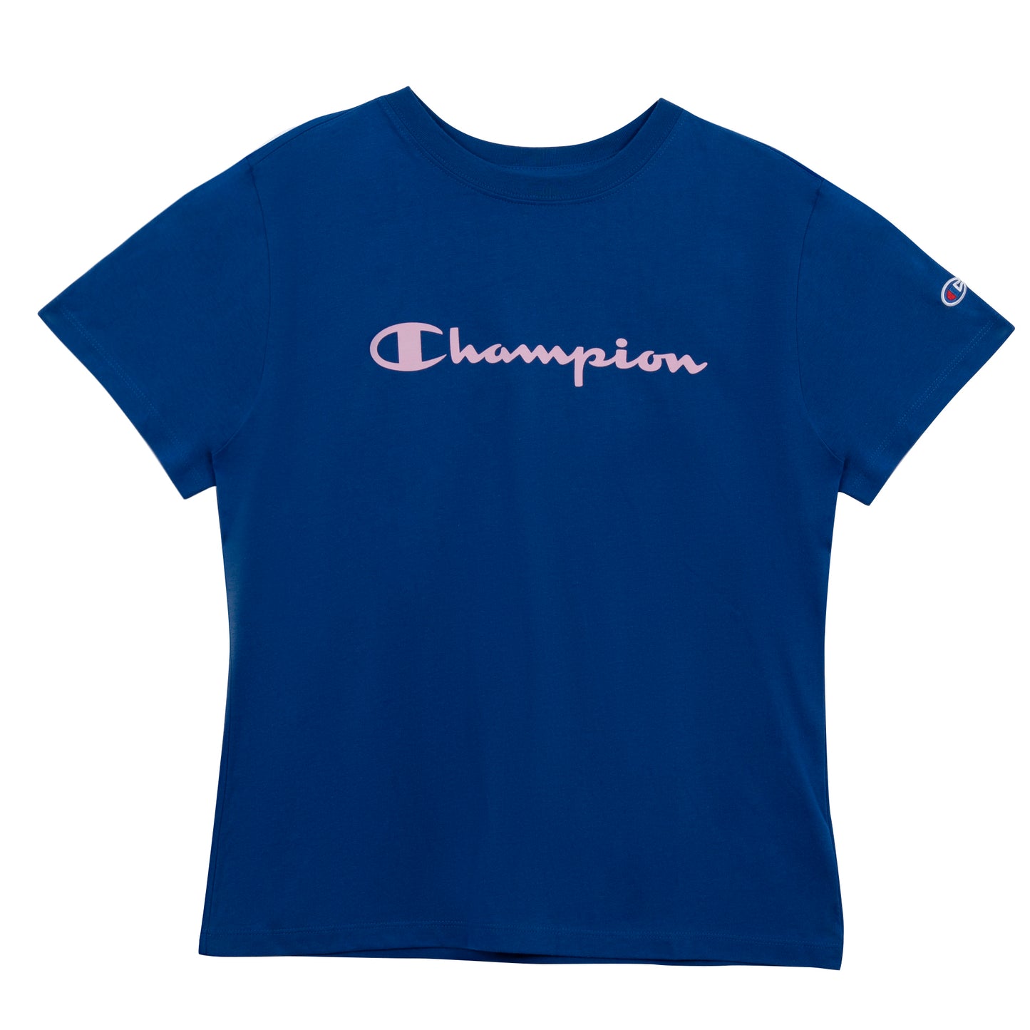 Playera Champion Script para Mujer