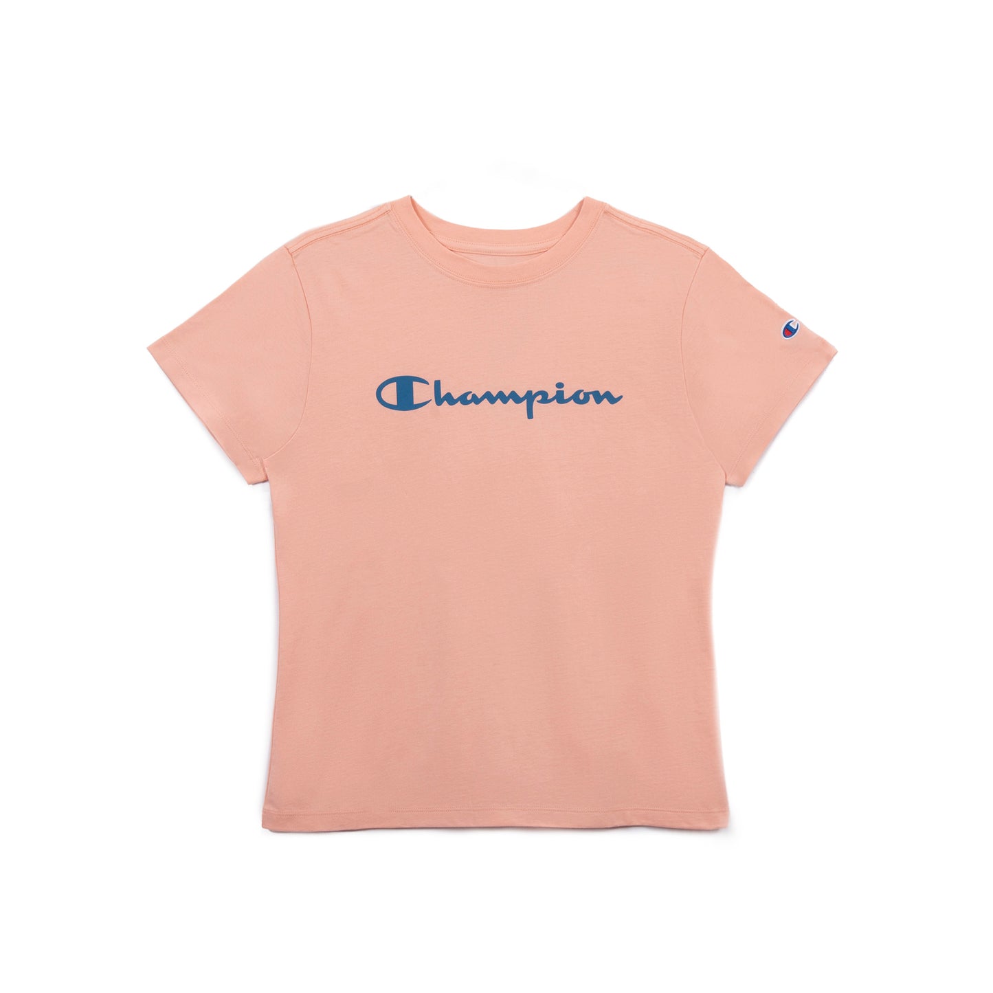Playera Champion Script para Mujer