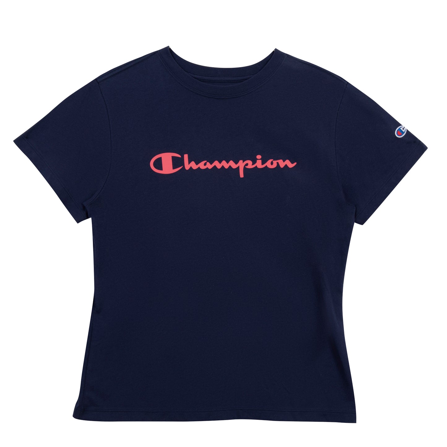 Playera Champion Script para Mujer