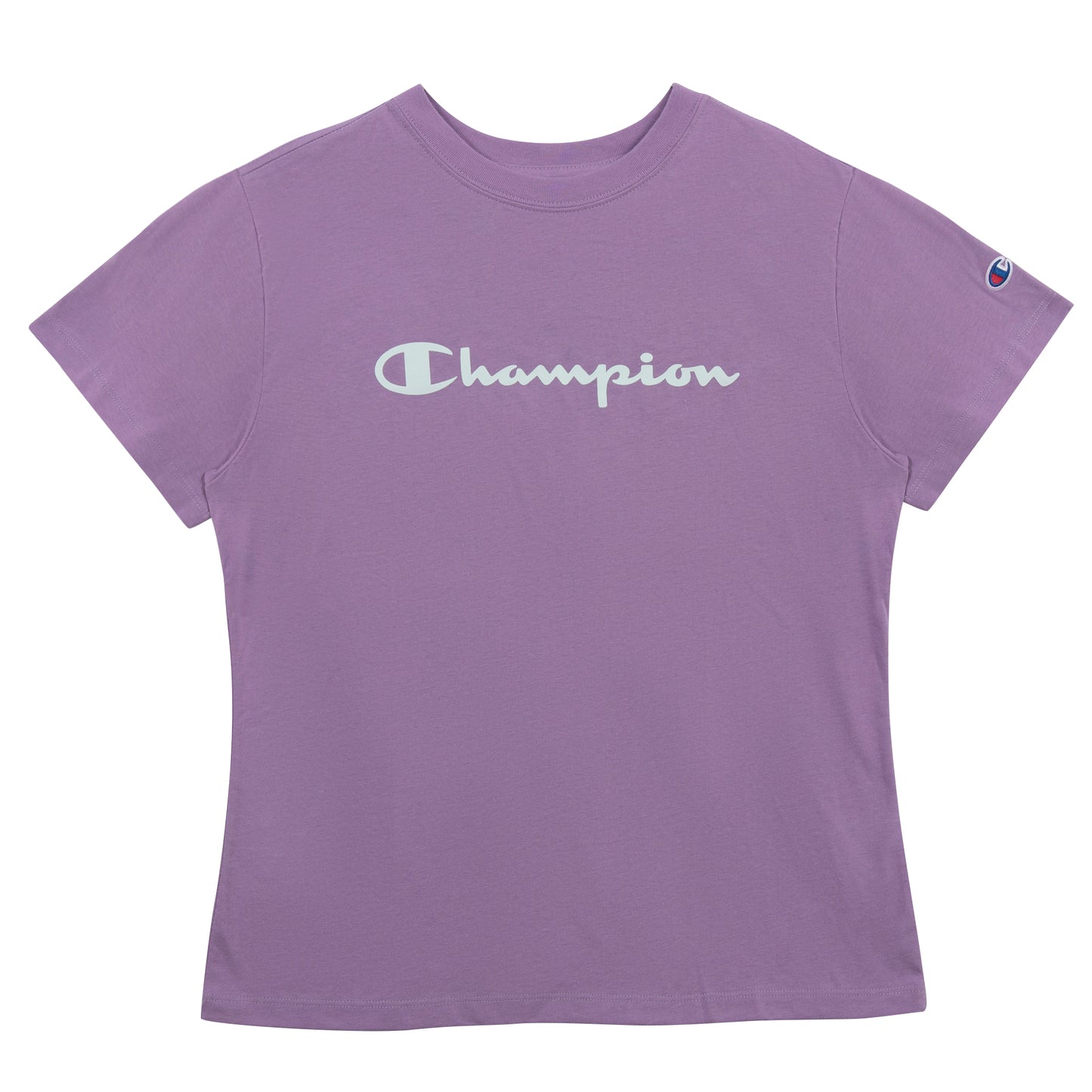 Playera Champion Script para Mujer