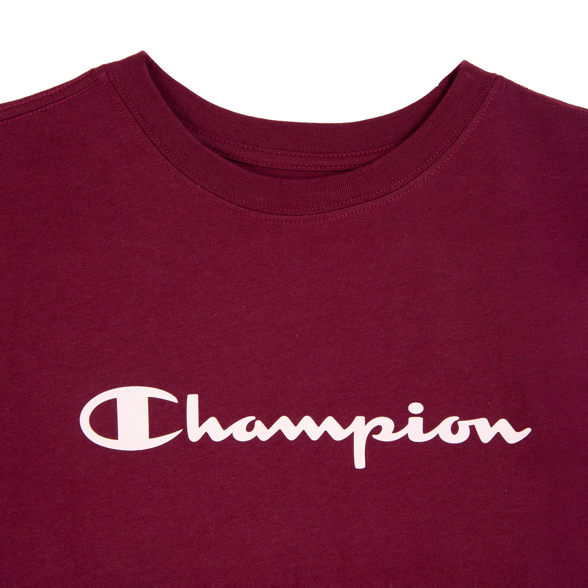 Playera Champion Script para Mujer