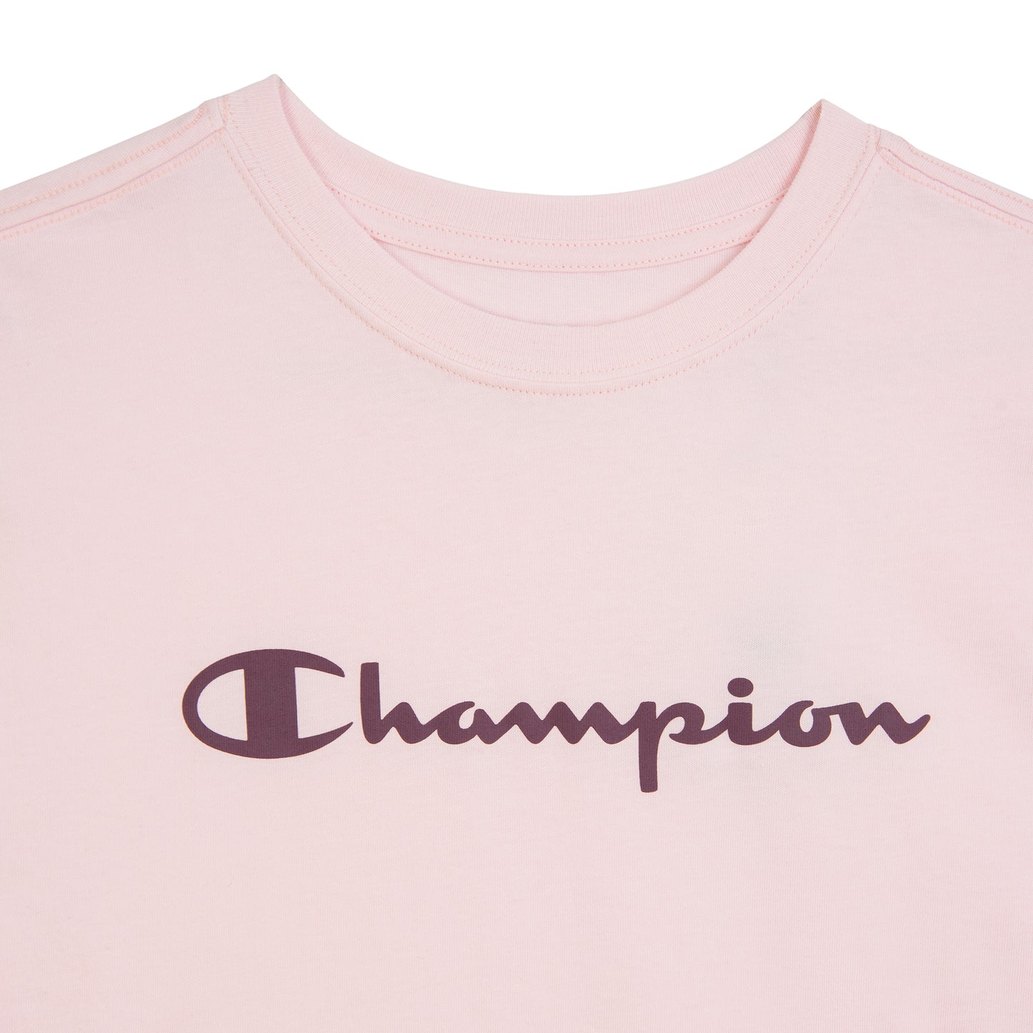 Playera Champion Script para Mujer