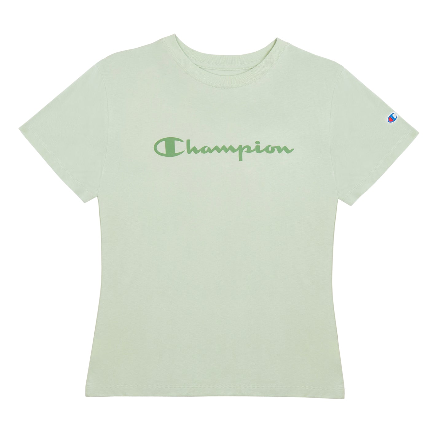 Playera Champion Script para Mujer