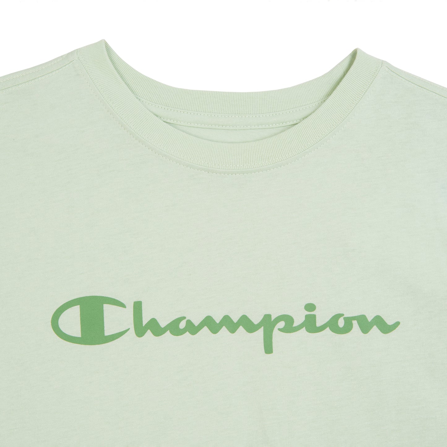 Playera Champion Script para Mujer