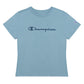 Playera Champion Script para Mujer