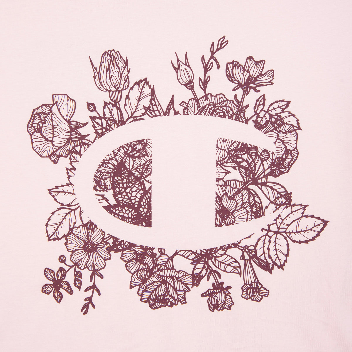 Playera Champion Floral para Mujer
