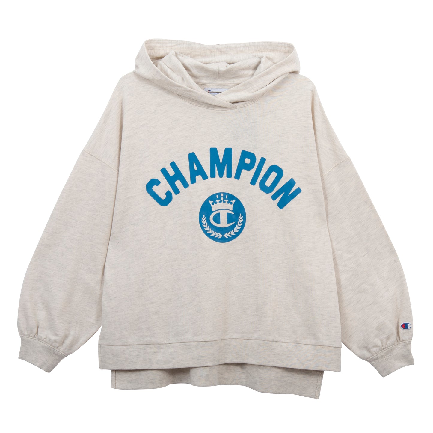 Sudadera Champion High Low Curved para Mujer