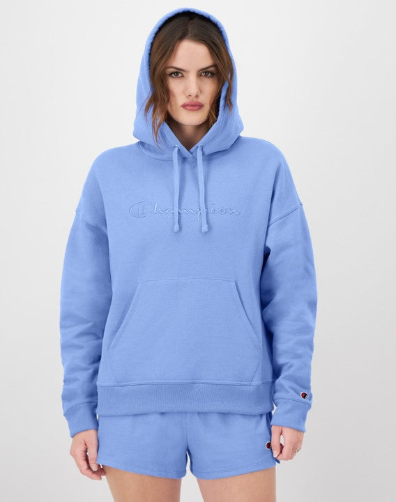 Sudadera con gorro Powerblend logo bordado Manuscript
