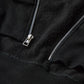 Sudadera "Reverse Weave" cierre completo