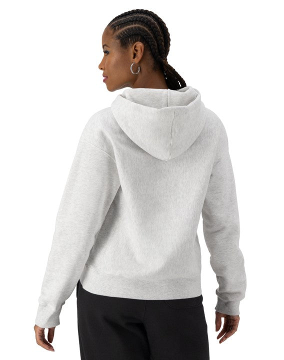 Gray champion hoodie womens clearance