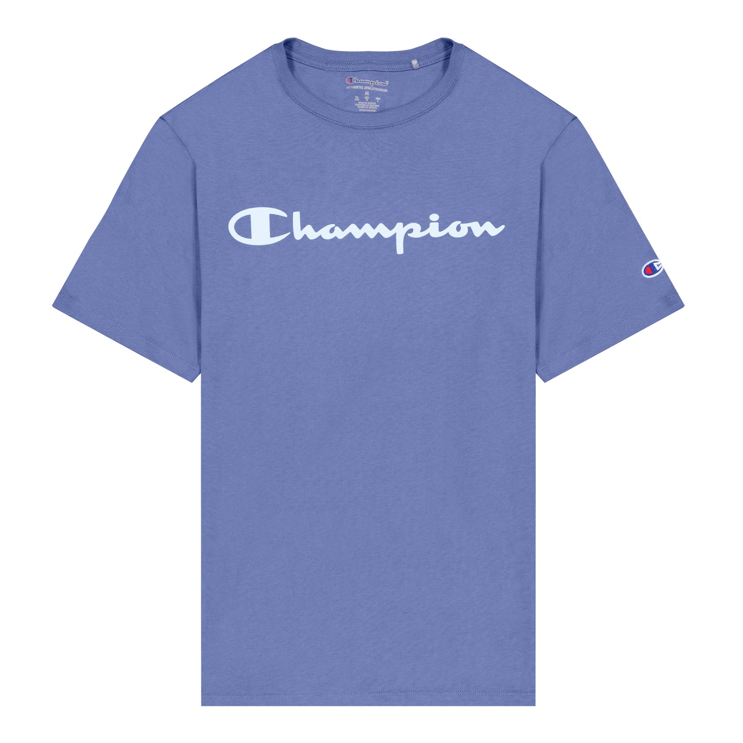 Playera Champion Script para Hombre