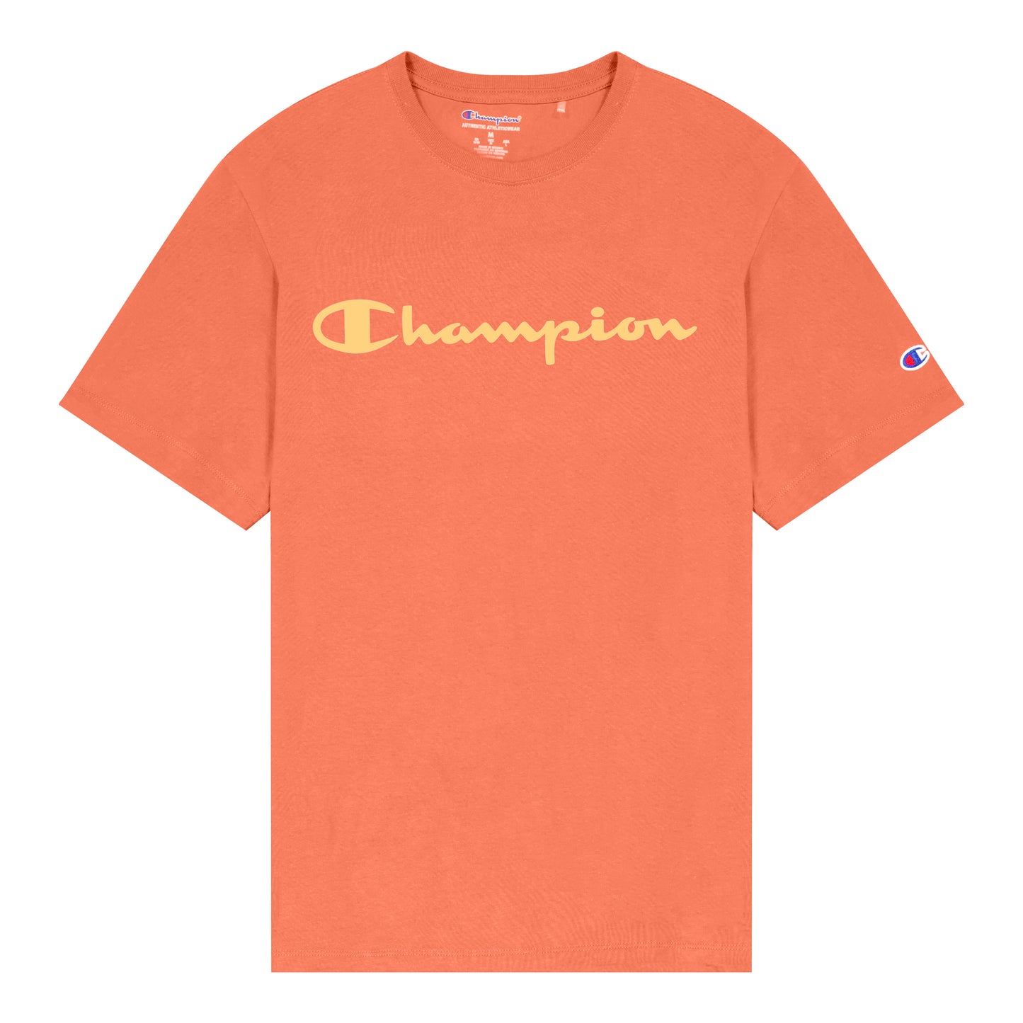 Playera Champion Script para Hombre