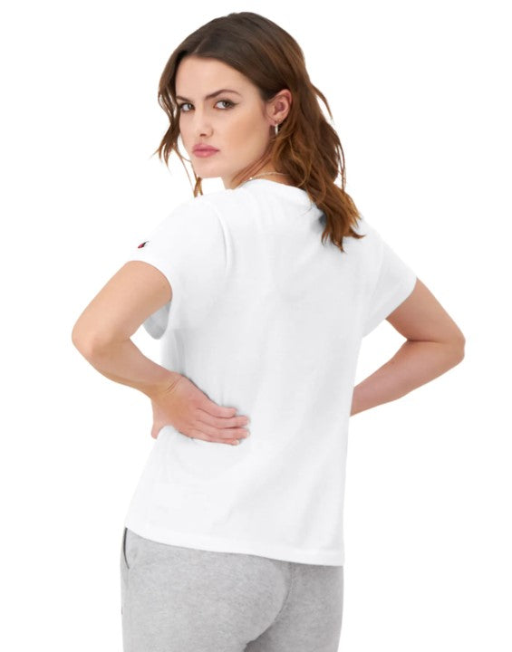 Playera Clásica con gráfico "Roll with It"
