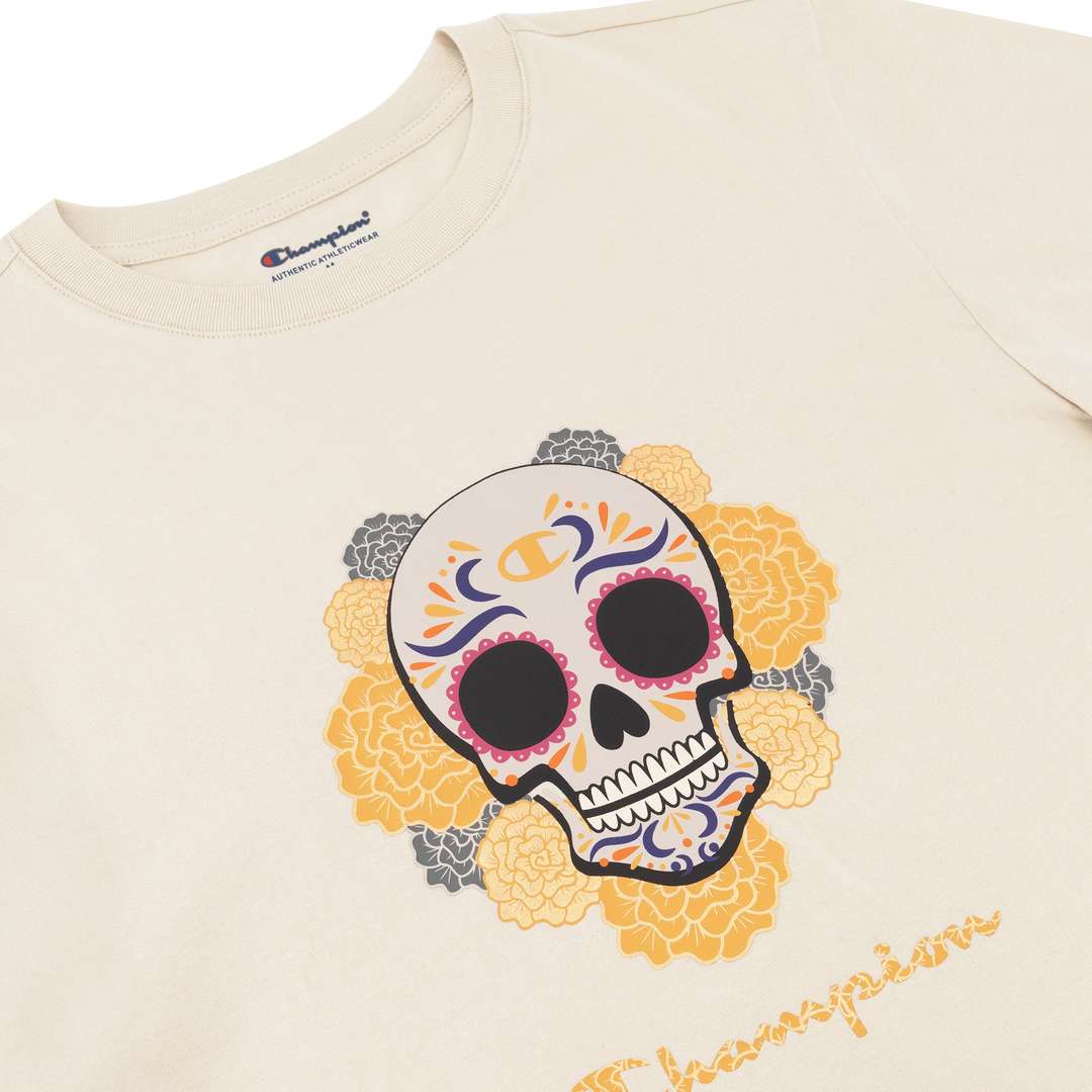Playera "Skull & Flowers" para Mujer