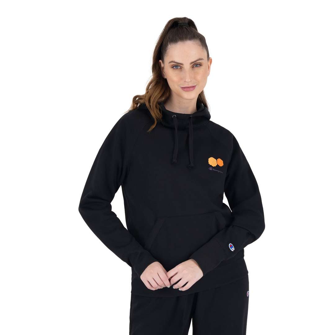 Sudadera Hoodie "Skull & Flowers" para Mujer