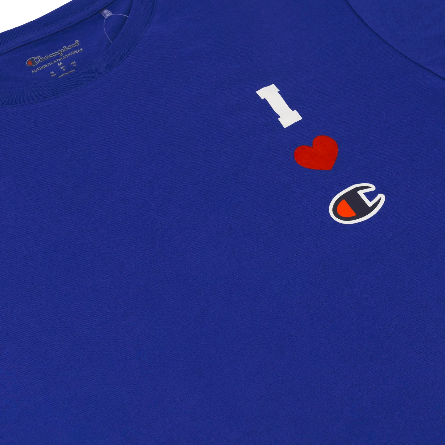 Playera Hombre "I love Champion"