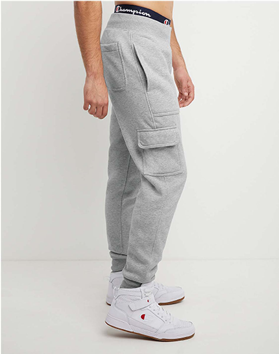 Reverse Weave Cargo Jogger