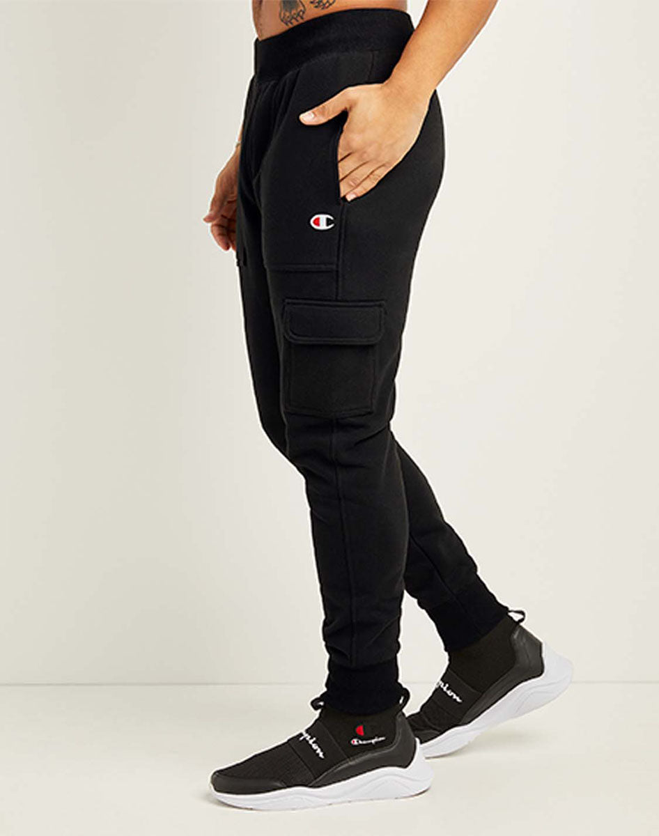 Reverse Weave Cargo Jogger