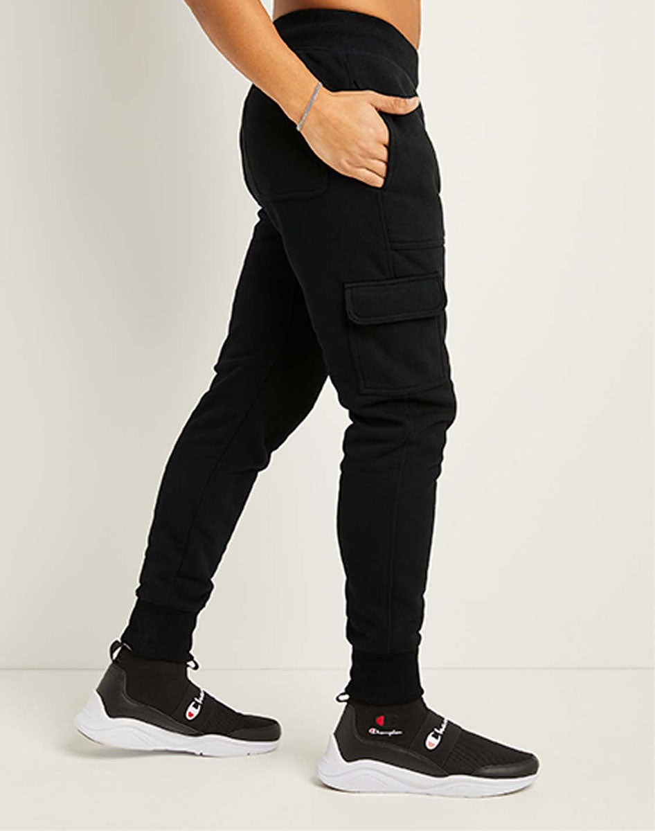 Reverse Weave Cargo Jogger