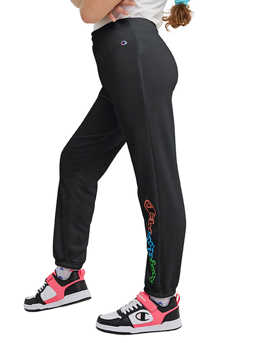 Powerblend Joggers, Script Logo Kids Champion